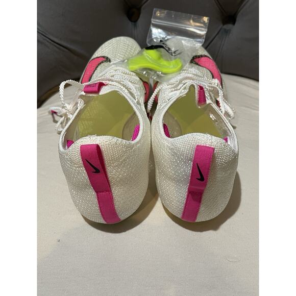 New Men’s 10 Nike Zoom SuperFly Elite 2 Sail Pink Track Spikes CD4382-101 - Picture 7 of 7